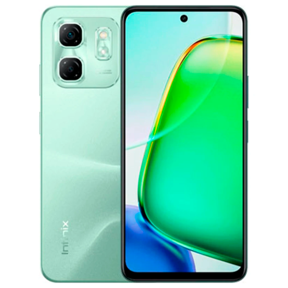 Смартфон Infinix Hot 50i 4 128GB Sage Green в Алматы цены купить в интернет магазине Sulpak