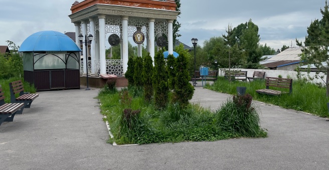 памятник «Курман Альмерекеулы»