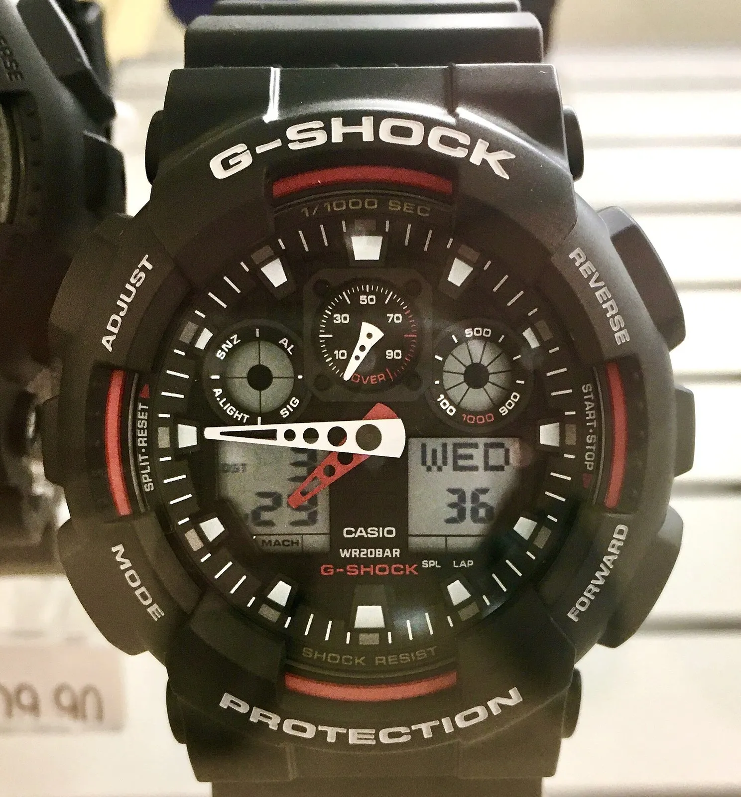 Часы Casio G-Shock GA-2100, чёрные, оригинал — 4 фотоның 2-сі