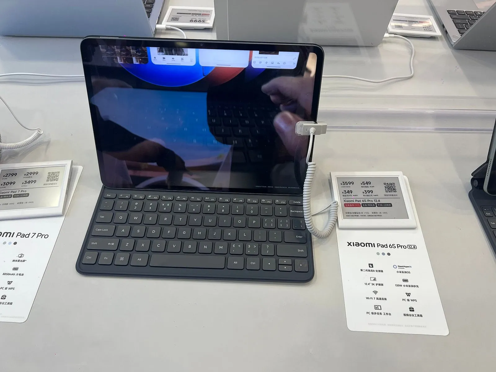 Xiaomi Pad 6 8/256 ГБ, 144 Гц, как новый — 3 фотоның 2-сі