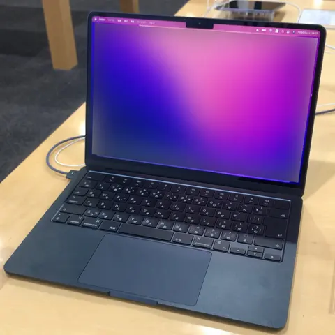MacBook Air 13 M2 8/256 ГБ, Midnight, 96 циклов