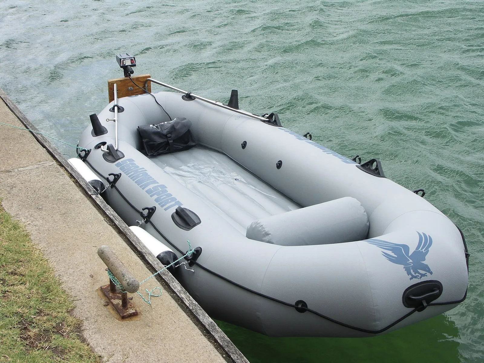 Лодка ПВХ Ривьера 3400 СК с мотором Tohatsu 9.8 — 3 фотоның 3-сі