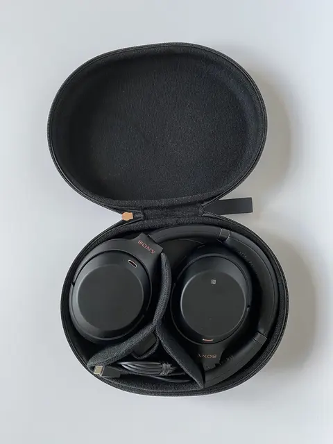 Наушники Sony WH-1000XM5, чёрные, шумоподавление