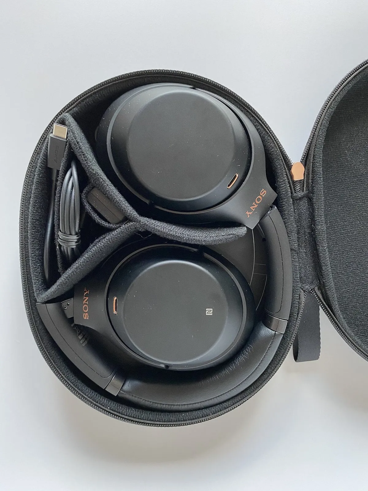 Наушники Sony WH-1000XM5, чёрные, шумоподавление — Фото 2 из 4
