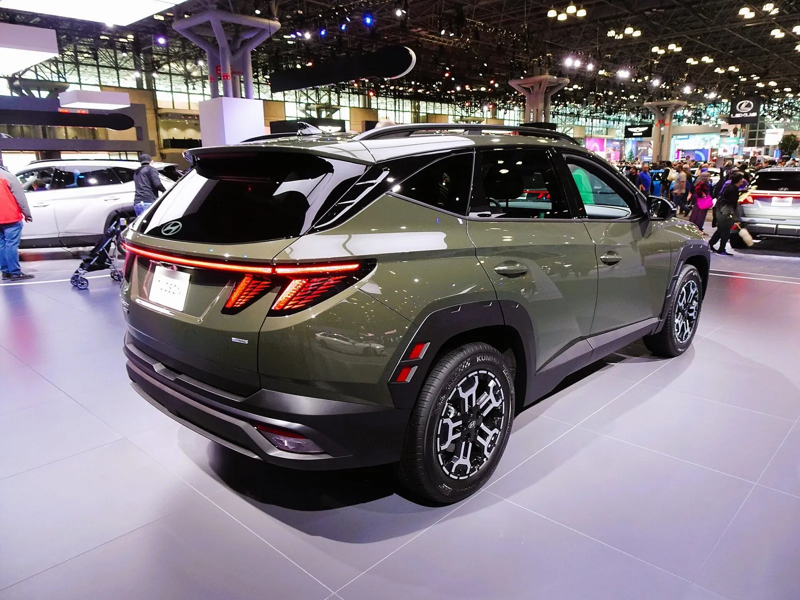 Фара правая LED Hyundai Tucson NX4, оригинал — Фото 2 из 3