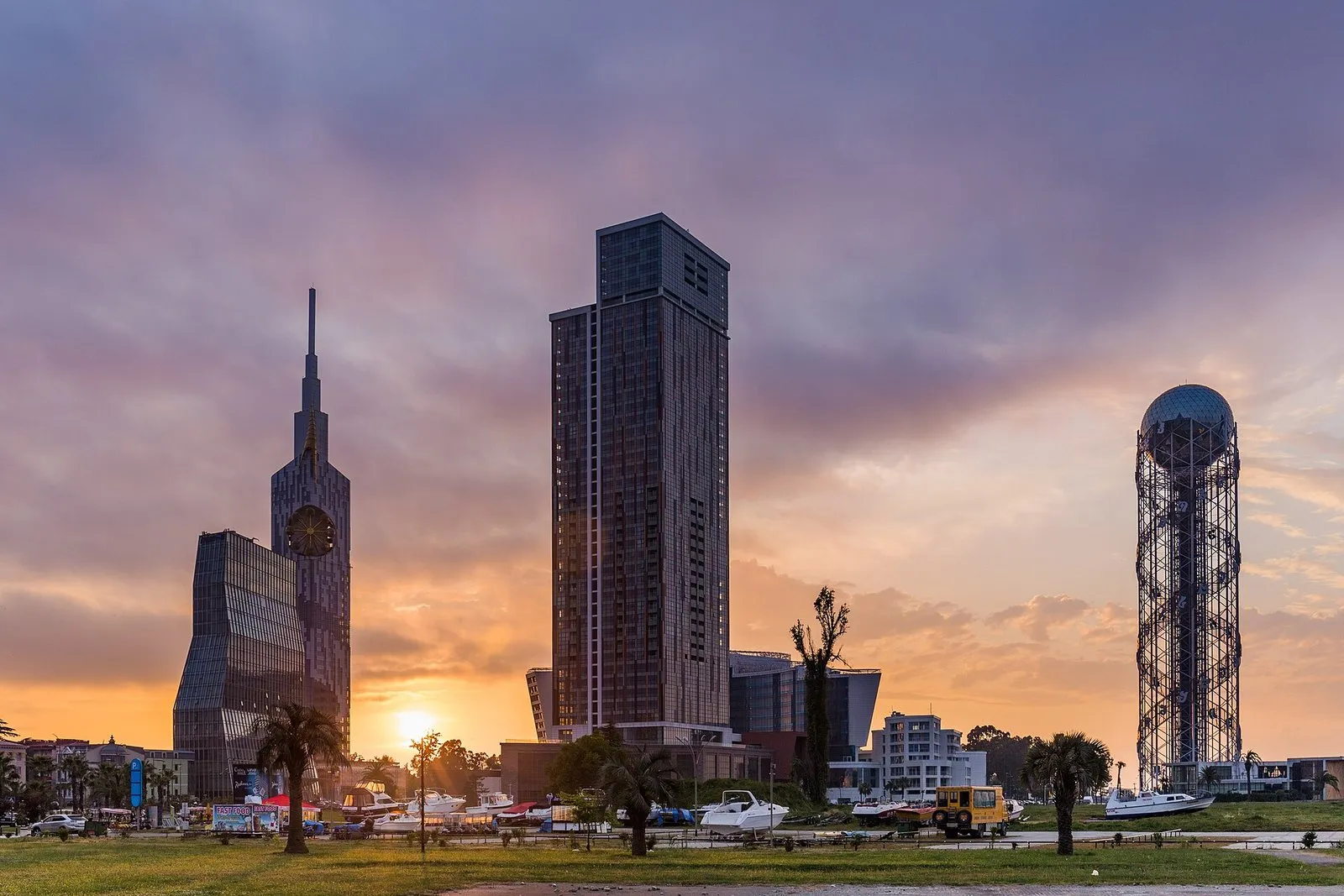 1-комнатная квартира 35 м² в Батуми, 22 этаж, вид на море