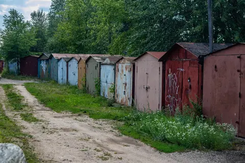 Металлический гараж во дворе, 18 м², Кокшетау