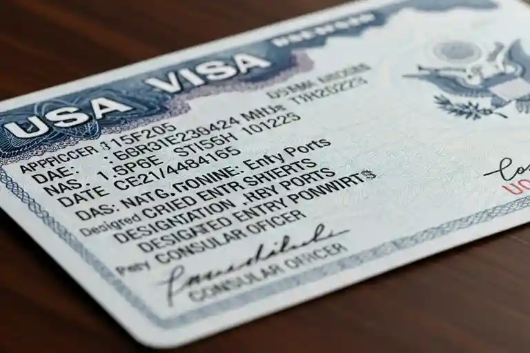 Виза США
