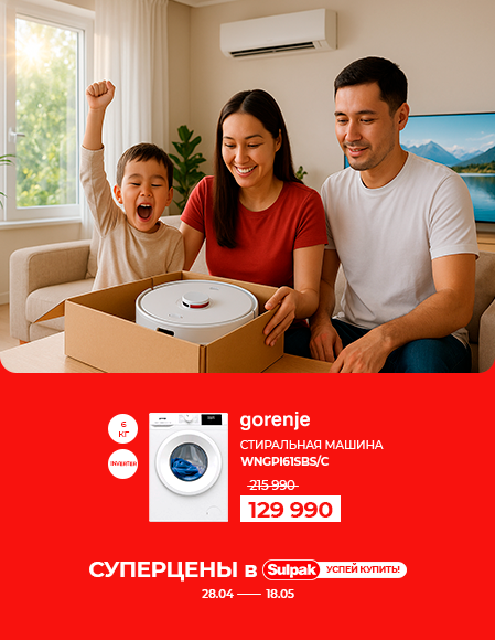 Майские скидки Gorenje WNGPI61SBS/C