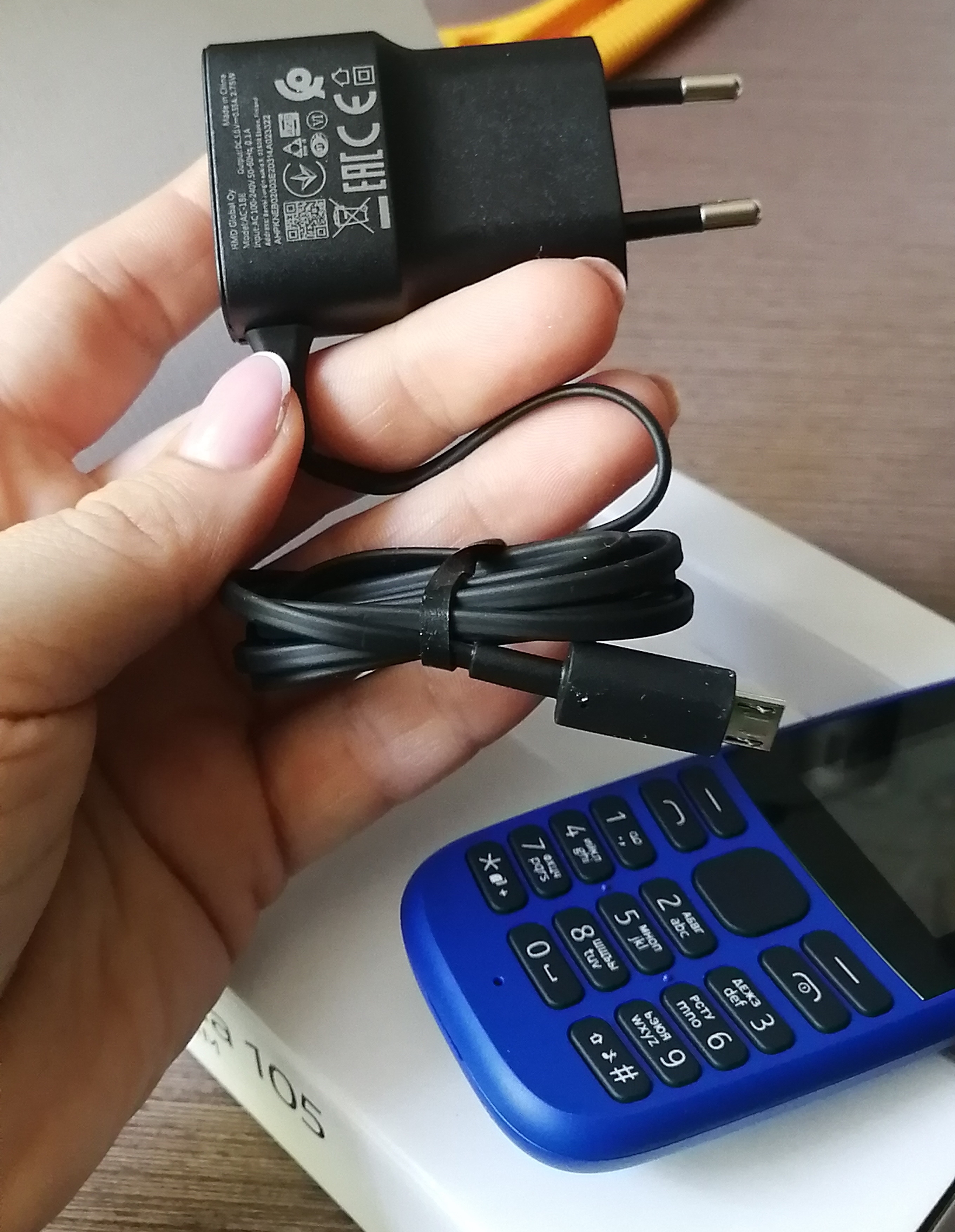 Мобильный телефон Nokia 105 TA-1174 DS Blue в Алматы - цены, купить в ...