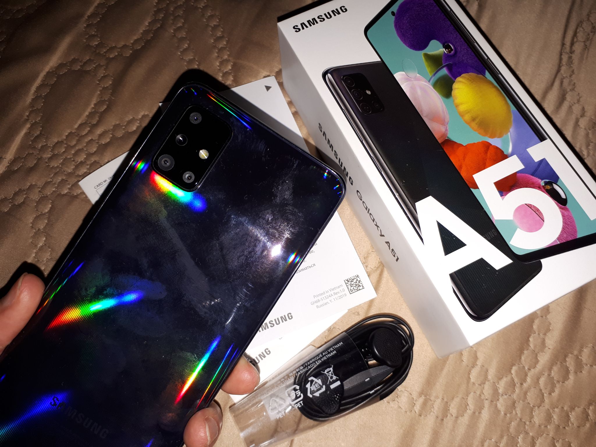 Смартфон Samsung Galaxy A51 128GB Black в Алматы - цены, купить в ...