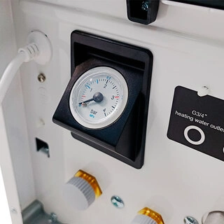 Газовый котел Midea L1PB28-C12SW + дымоход