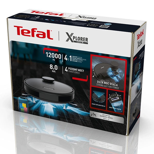 Робот-пылесос Tefal X-plorer Serie 95 RG7987WH White - фото 8