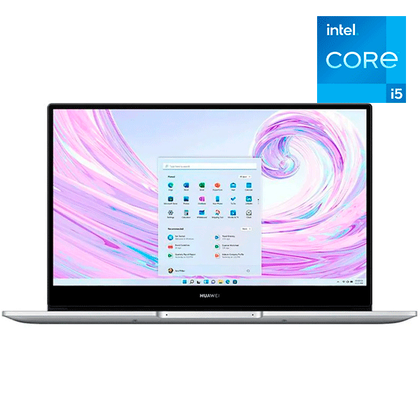 Ноутбук HUAWEI MateBook D14 Corei5 1155G7 8GB / SSD 512GB / Iris XE Graphics / Windows 11 Home / NobelE-WDH9AL