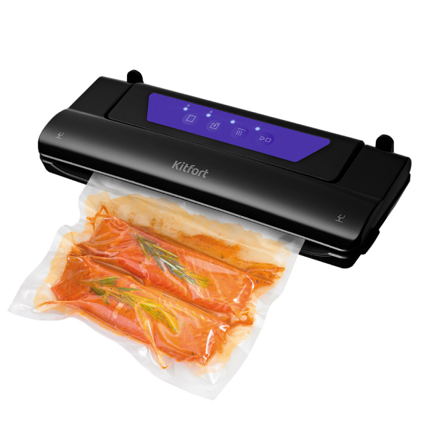 Вакууматор Kitfort КТ-1528-1 черно-фиолетовый