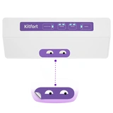 Вакууматор Kitfort КТ-1523-1 бело-фиолетовый - фото 3