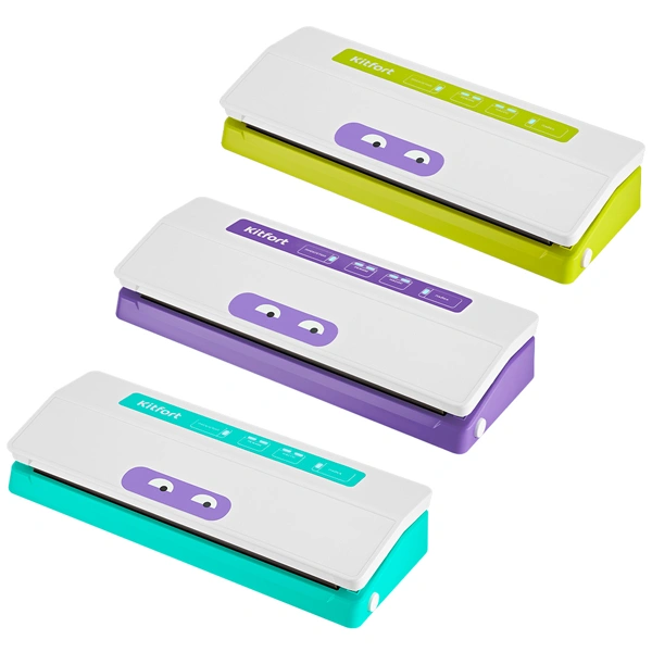 Вакууматор Kitfort КТ-1523-2 бело-салатовый - фото 10