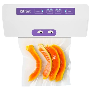 Вакууматор Kitfort КТ-1523-1 бело-фиолетовый