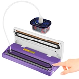 Вакууматор Kitfort КТ-1523-1 бело-фиолетовый - фото 5