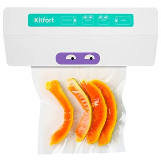 Вакууматор Kitfort КТ-1523-3 бело-бирюзовый