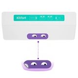 Вакууматор Kitfort КТ-1523-3 бело-бирюзовый - фото 3