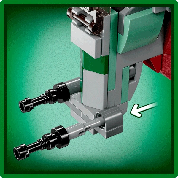 Конструктор LEGO Звездные войны Звездолет Боббы Фетта (75344) / 85 деталей - фото 8