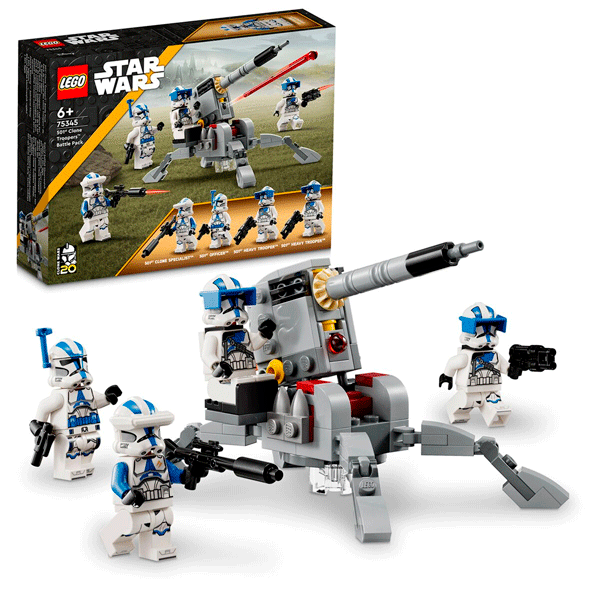 Конструктор LEGO Звездные войны Война клонов (75345) / 119 деталей