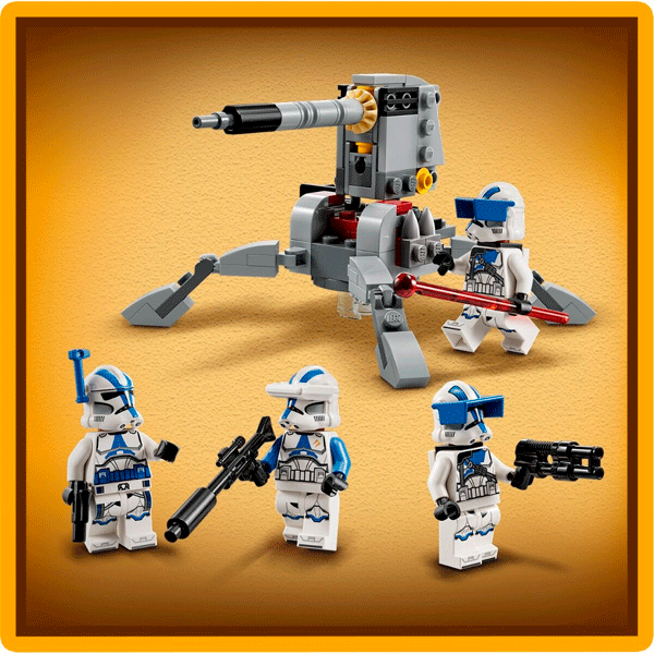Конструктор LEGO Звездные войны Война клонов (75345) / 119 деталей в ...