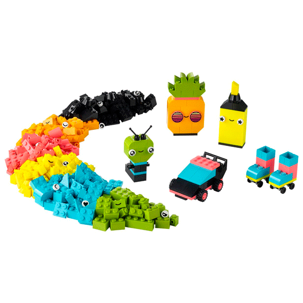 LEGO  конструкторы Классикалық шығармашылық неонды ойын сауық  (11027) / 333 деталь