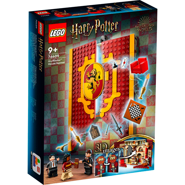 LEGO  конструкторы Гарри Поттер Гриффиндор Үйінің Туы (76409) / 285 деталь