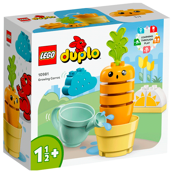 Конструктор LEGO Дупло Выращиваем морковку (10981) / 11 деталь