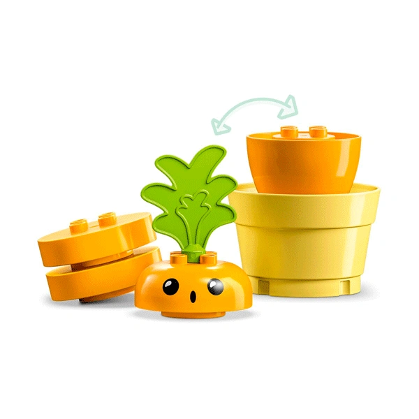 Конструктор LEGO Дупло Выращиваем морковку (10981) / 11 деталь - фото 5