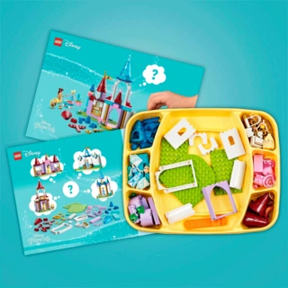 Конструктор LEGO 43219 Принцессы Творческие замки принцесс Диснея / 141 деталь - фото 4