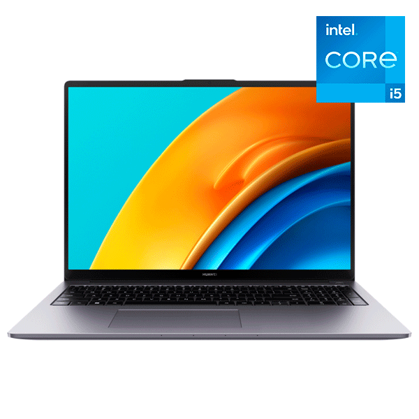 Ноутбук HUAWEI MateBook D16 Corei5 12450H 16GB / SSD 512GB / Iris XE Graphics / Windows 11 Home / RolleF-W5651D