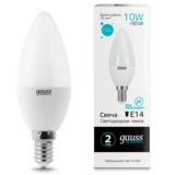 LED лампа Gauss Свеча 10W E14 730 lm 4100K  33120 - фото 2