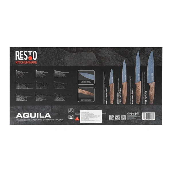 Набор ножей Resto (95503) 4 предмета - фото 3