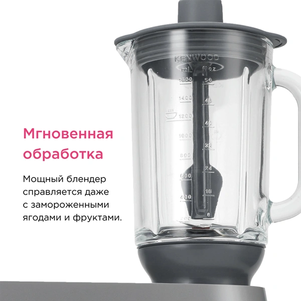 Комплект Кухонная машина Kenwood KVL 65.001 WH + 6 насадок - фото 4