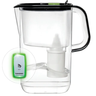 Фильтр-кувшин для воды Барьер Сингапур XL Опти Лайт 3,5 л Черный (В815Р00)