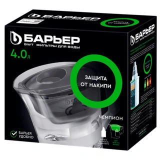 Су сүзгі құмыра тосқауыл Чемпион 4 л жасыл алма (В642Р73)