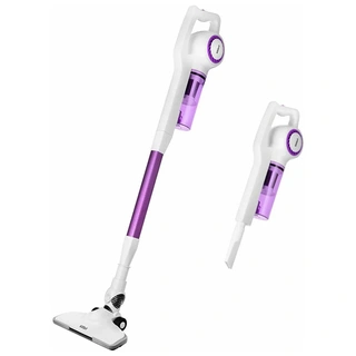 Проводной вертикальный пылесос Kitfort КТ-5105-1 бело-фиолетовый КТ-5105-1 бело-фиолетовый - фото 4
