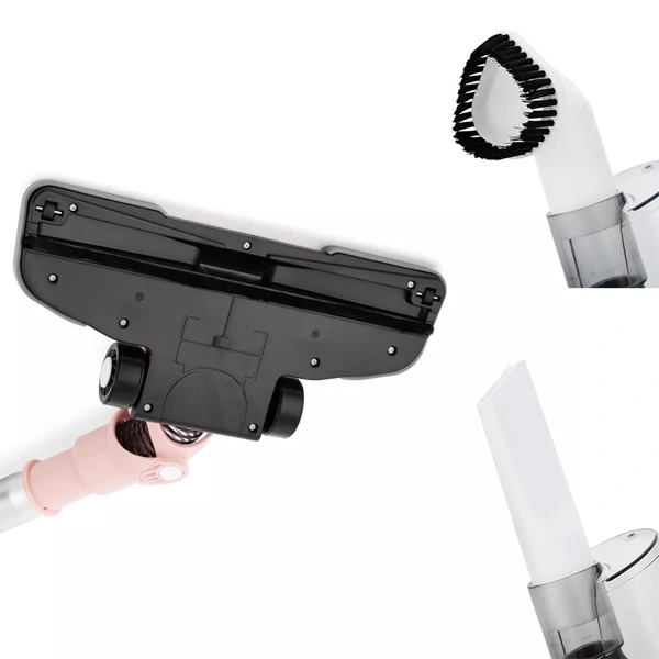 Вертикальный пылесос Kitfort КТ-586-3 розовый - фото 5