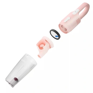 Вертикальный пылесос Kitfort КТ-586-3 розовый