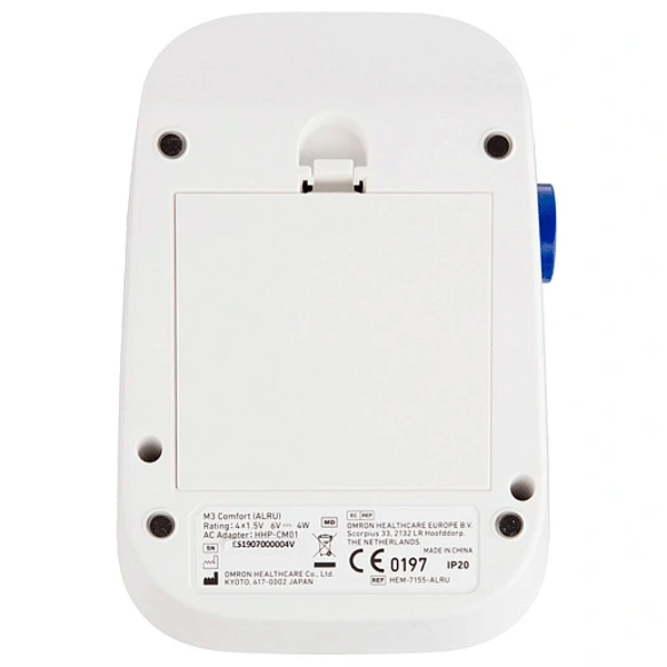 Тонометр OMRON M3 Comfort HEM-7155-ALRU (манжета Intelli Wrap 22-42 см, адаптер) - фото 4