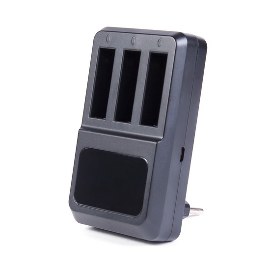 Зарядка для 3 батарей GoPro Hero 4 от USB Deluxe DLGP-404 