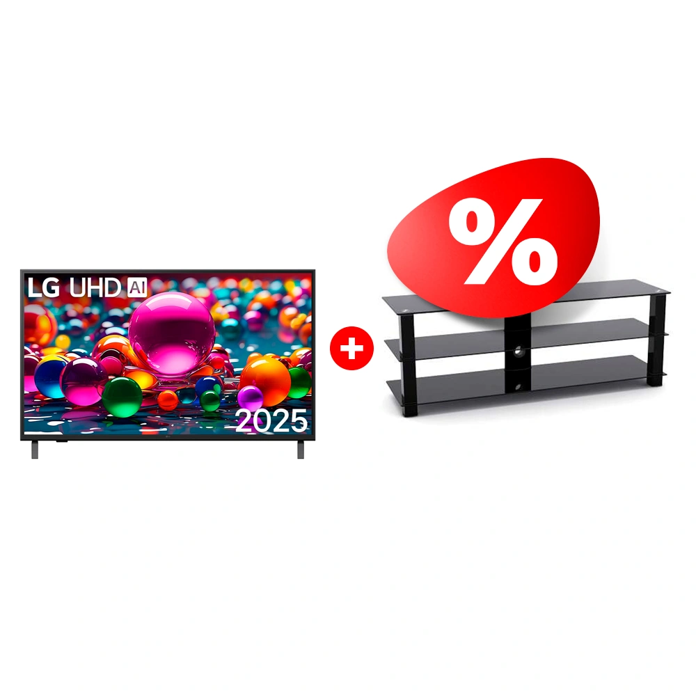 Комплект ТВ тумба ARG T4004XL + LED телевизор LG 55UA75009LA 