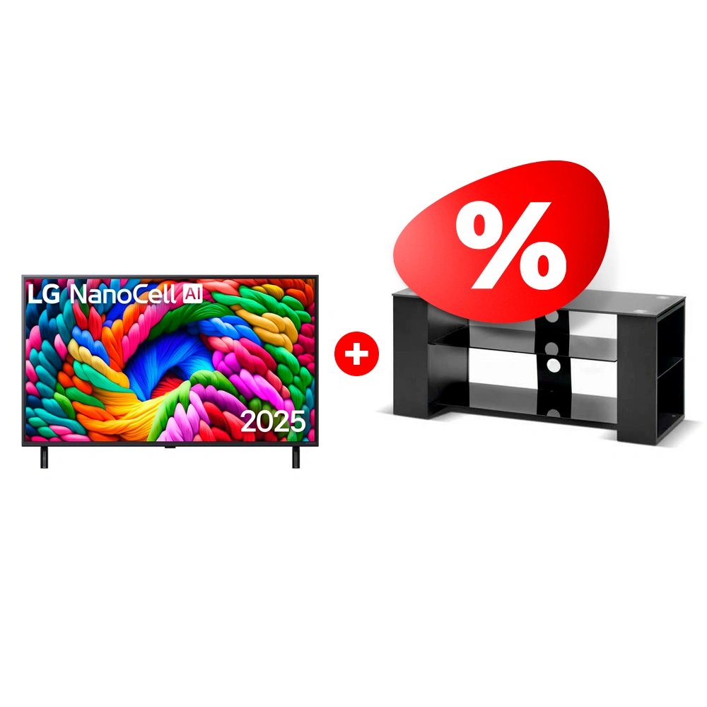 Комплект ТВ тумба Mart Готика 42″ + LED телевизор LG 75NANO90A6B 