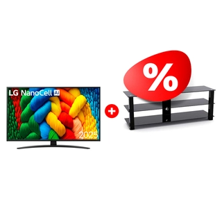 Жиынтық ARG сөресі T4004XL + LED телевизор LG 75NANO81A6A 