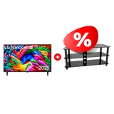 Жиынтық Elenberg сөресі TP2001M + LED теледидары LG 75NANO90A6B 