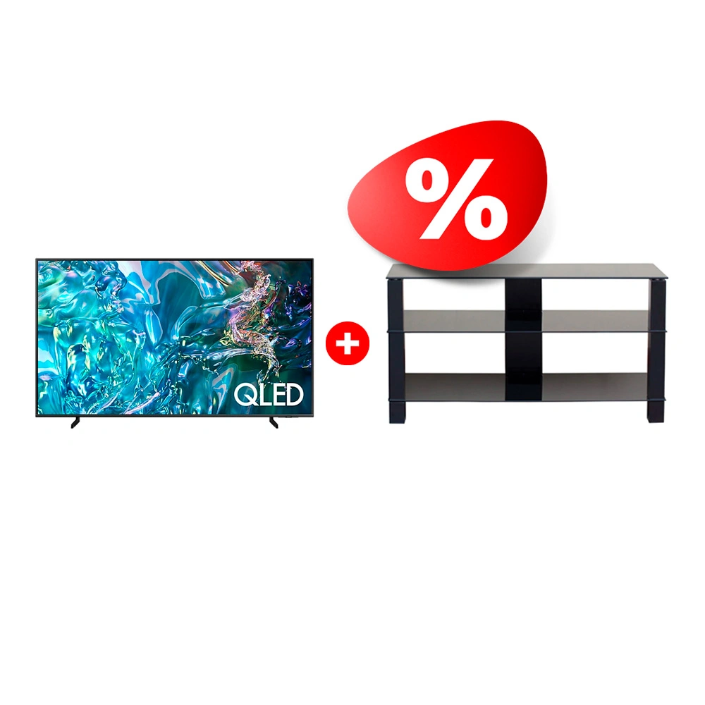 Комплект ТВ тумба Mart Рим 46″ + QLED телевизор Samsung QE55Q60DAUXCE 