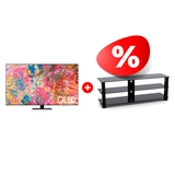 Комплект ТВ тумба ARG T4004XL + QLED телевизор Samsung QE75Q80BAUXCE 
